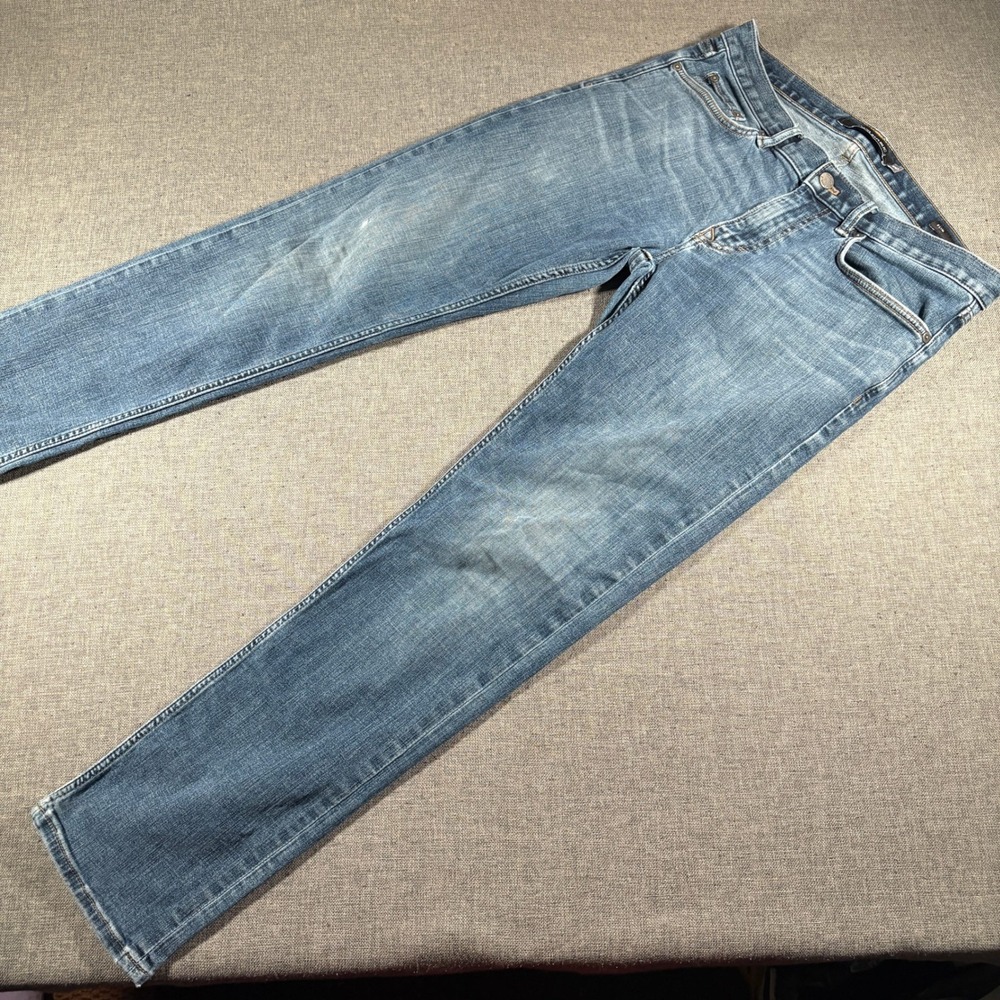 Banana Republic Slim Jeans Mens 32x32 Blue Medium Wash Stretch Denim